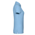 Sky Blue - Side - Fruit of the Loom Womens-Ladies 65-35 Polo Shirt
