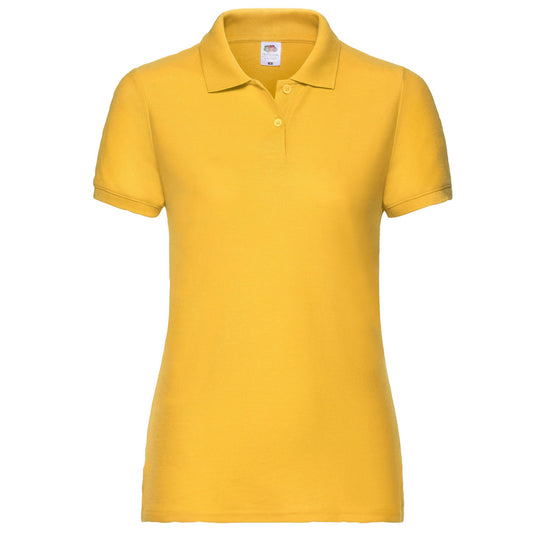 Sunflower - Front - Fruit of the Loom Womens-Ladies 65-35 Polo Shirt