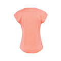 Coral Heather - Back - Stedman Womens-Ladies Move Recycled Sports T-Shirt