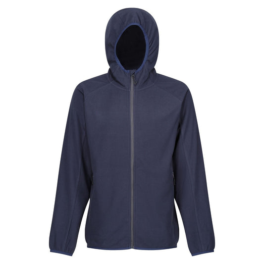 Navy-Seal Grey - Front - Regatta Mens Navigate Full Zip Fleece Jacket