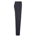 Deep Navy - Side - Fruit of the Loom Mens Open Hem Jogging Bottoms