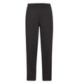 Black - Front - Fruit of the Loom Mens Open Hem Jogging Bottoms