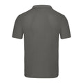Light Graphite - Back - Fruit of the Loom Mens Original Polo Shirt