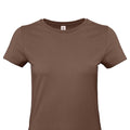 Chocolate - Back - B&C Womens-Ladies #E190 T-Shirt