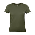 Urban Khaki - Front - B&C Womens-Ladies #E190 T-Shirt