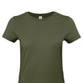Urban Khaki - Back - B&C Womens-Ladies #E190 T-Shirt