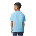 Light Blue - Back - Gildan Childrens-Kids Softstyle Midweight T-Shirt