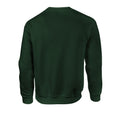 Forest Green - Back - Gildan Unisex Adult DryBlend Crew Neck Sweatshirt
