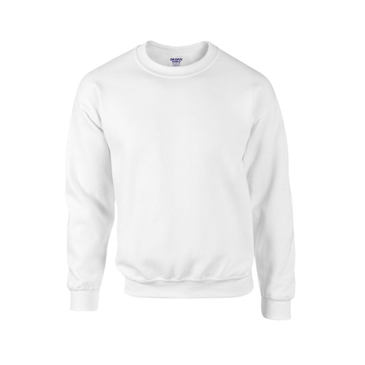 White - Front - Gildan Unisex Adult DryBlend Crew Neck Sweatshirt