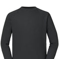 Light Graphite - Back - Fruit of the Loom Mens Classic Raglan Sweatshirt