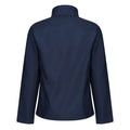 Navy-French Blue - Back - Regatta Mens Ablaze Printable Soft Shell Jacket