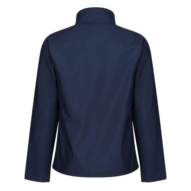 Navy-French Blue - Back - Regatta Mens Ablaze Printable Soft Shell Jacket