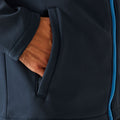 Navy-French Blue - Lifestyle - Regatta Mens Ablaze Printable Soft Shell Jacket