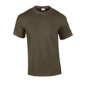 Olive - Front - Gildan Unisex Adult Ultra Cotton T-Shirt