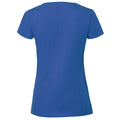 Royal Blue - Back - Fruit Of The Loom Womens-Ladies Iconic 195 Premium Ringspun Cotton T-Shirt
