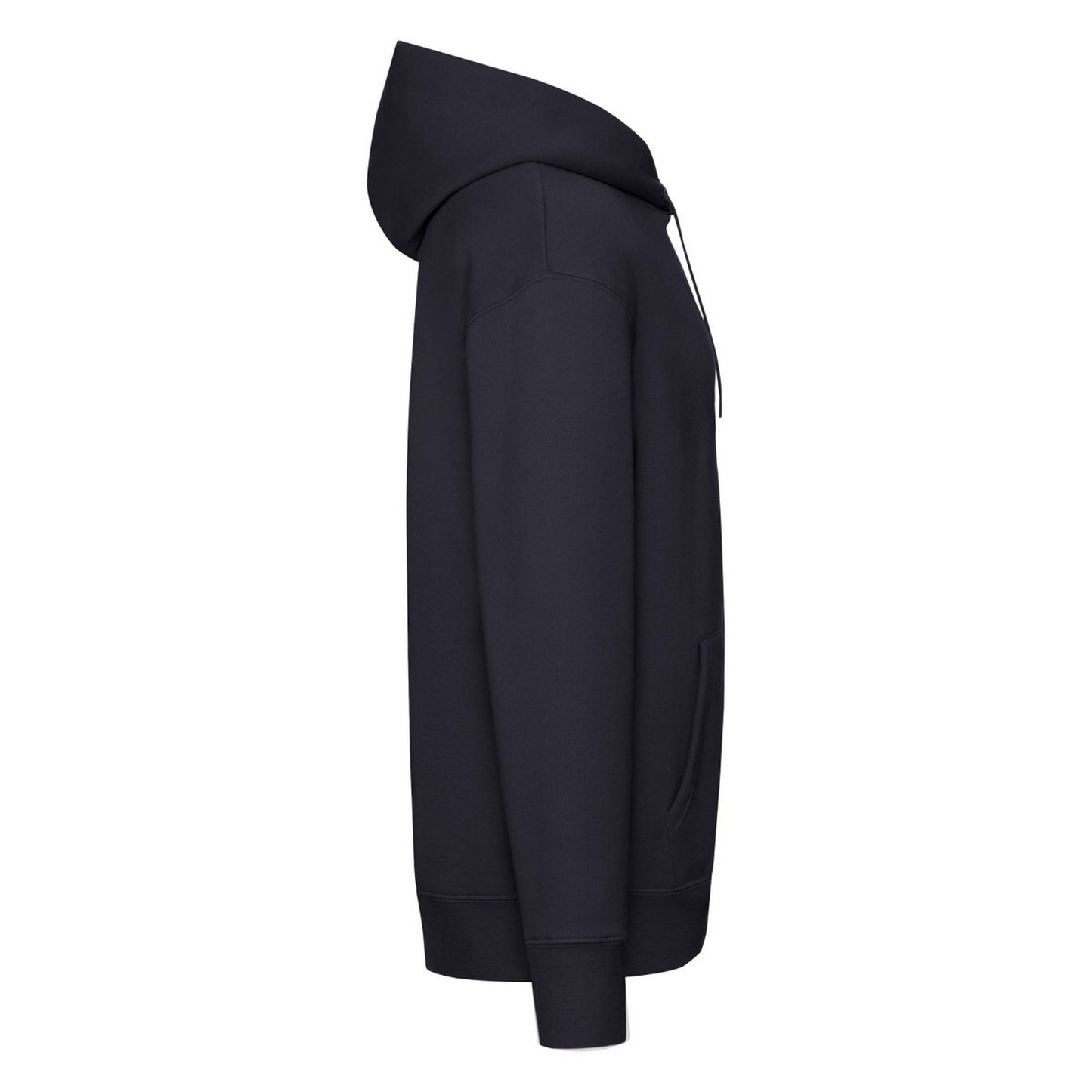 Deep Navy - Side - Fruit of the Loom Mens Premium Hoodie
