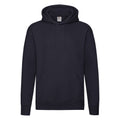 Deep Navy - Front - Fruit of the Loom Mens Premium Hoodie