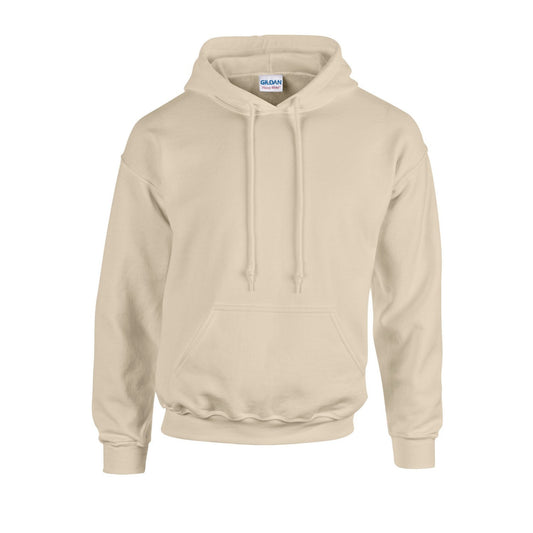 Sand - Front - Gildan Unisex Adult Heavy Blend Hoodie