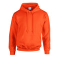 Orange - Front - Gildan Unisex Adult Heavy Blend Hoodie