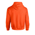 Orange - Back - Gildan Unisex Adult Heavy Blend Hoodie