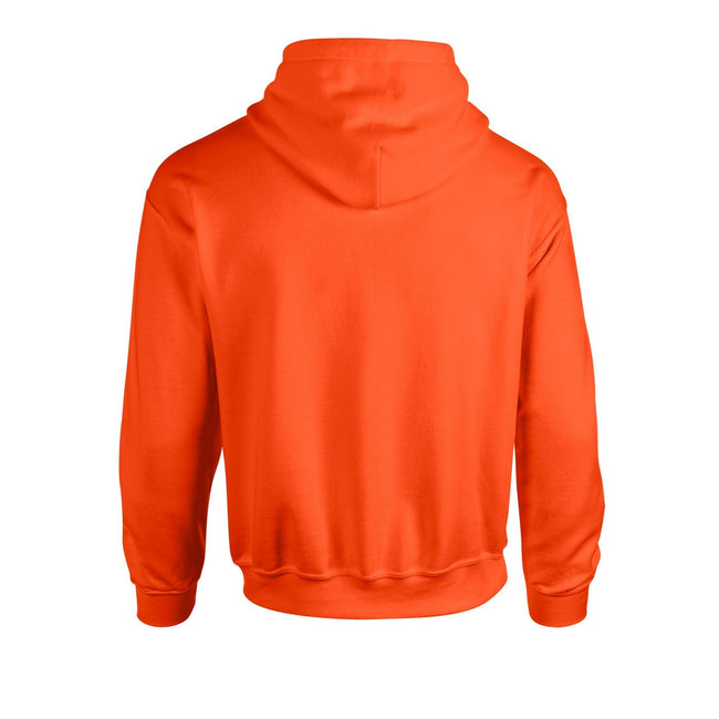 Orange - Back - Gildan Unisex Adult Heavy Blend Hoodie