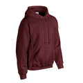 Maroon - Side - Gildan Unisex Adult Heavy Blend Hoodie