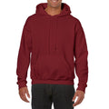Garnet - Front - Gildan Unisex Adult Heavy Blend Hoodie