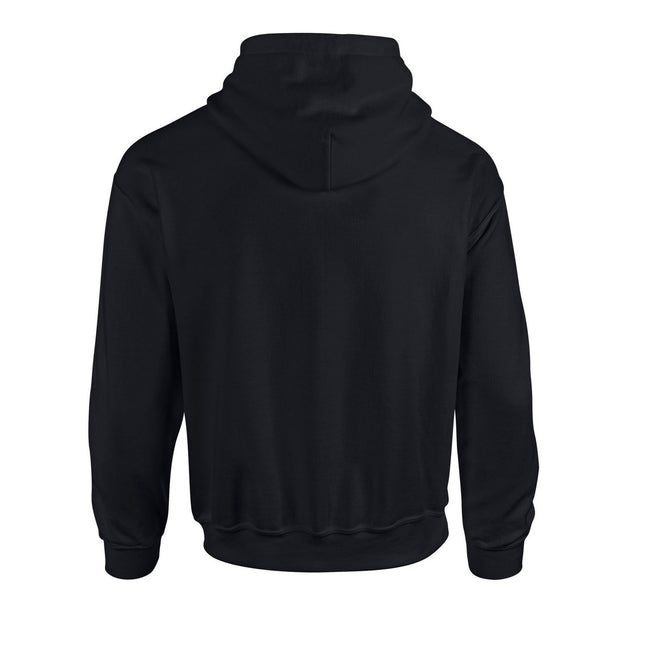 Black - Back - Gildan Unisex Adult Heavy Blend Hoodie