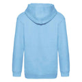 Sky Blue - Back - Fruit of the Loom Childrens-Kids Premium Hoodie