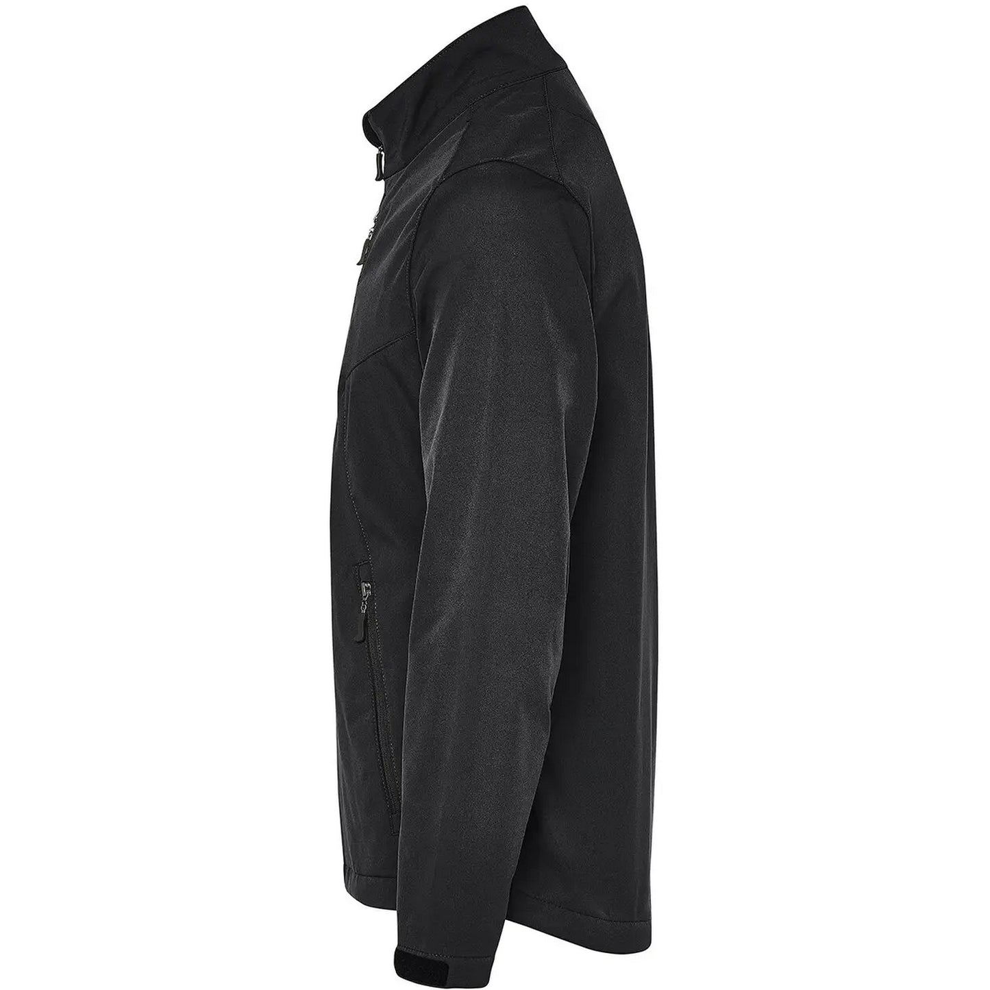Black - Side - SG Mens Signature Tagless Soft Shell Jacket
