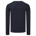 Deep Navy - Back - Fruit of the Loom Mens Iconic 150 Classic Long-Sleeved T-Shirt