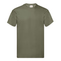 Classic Olive - Front - Fruit Of The Loom Mens Original T-Shirt