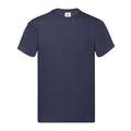 Deep Navy - Front - Fruit Of The Loom Mens Original T-Shirt