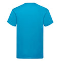 Azure Blue - Back - Fruit Of The Loom Mens Original T-Shirt