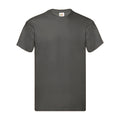 Light Graphite - Front - Fruit Of The Loom Mens Original T-Shirt