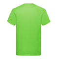 Lime Green - Back - Fruit Of The Loom Mens Original T-Shirt