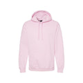 Light Pink - Front - Gildan Unisex Adult Softstyle Fleece Midweight Hoodie