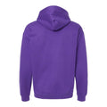 Purple - Back - Gildan Unisex Adult Softstyle Fleece Midweight Hoodie