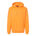 Tangerine - Front - Gildan Unisex Adult Softstyle Fleece Midweight Hoodie