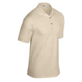 Sand - Side - Gildan Unisex Adult Dryblend Jersey Polo Shirt