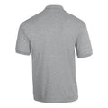 Sports Grey - Back - Gildan Unisex Adult Dryblend Jersey Polo Shirt