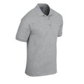Sports Grey - Side - Gildan Unisex Adult Dryblend Jersey Polo Shirt