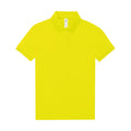 Pixel Lime - Front - B&C Womens-Ladies My 180 Polo Shirt