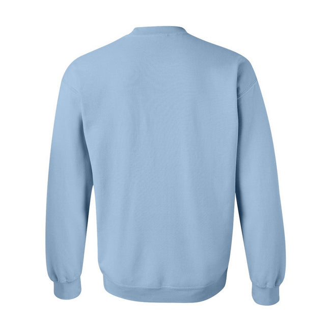 Light Blue - Back - Gildan Unisex Adult Heavy Blend Crew Neck Sweatshirt