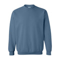 Indigo Blue - Front - Gildan Unisex Adult Heavy Blend Crew Neck Sweatshirt