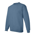 Indigo Blue - Side - Gildan Unisex Adult Heavy Blend Crew Neck Sweatshirt