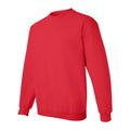 Red - Side - Gildan Unisex Adult Heavy Blend Crew Neck Sweatshirt