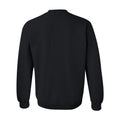 Black - Back - Gildan Unisex Adult Heavy Blend Crew Neck Sweatshirt