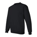 Black - Side - Gildan Unisex Adult Heavy Blend Crew Neck Sweatshirt