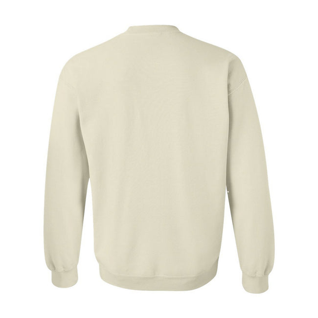 Sand - Back - Gildan Unisex Adult Heavy Blend Crew Neck Sweatshirt